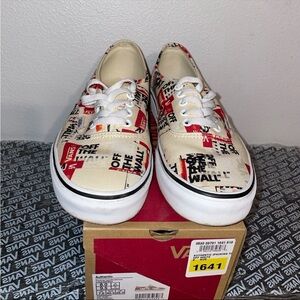 Vans Authentic “Packing Tape Off White” Sneakers